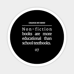 Unpopular Bookish Opinion Page 07 Magnet